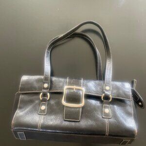 Franko Sarto black double handle handbag